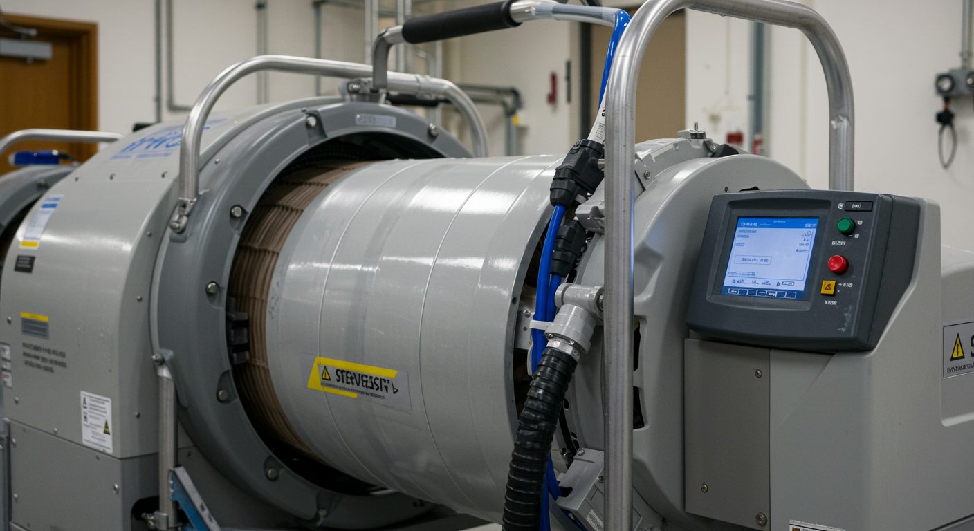 Advanced water removal and drying equipment in a commercial environment