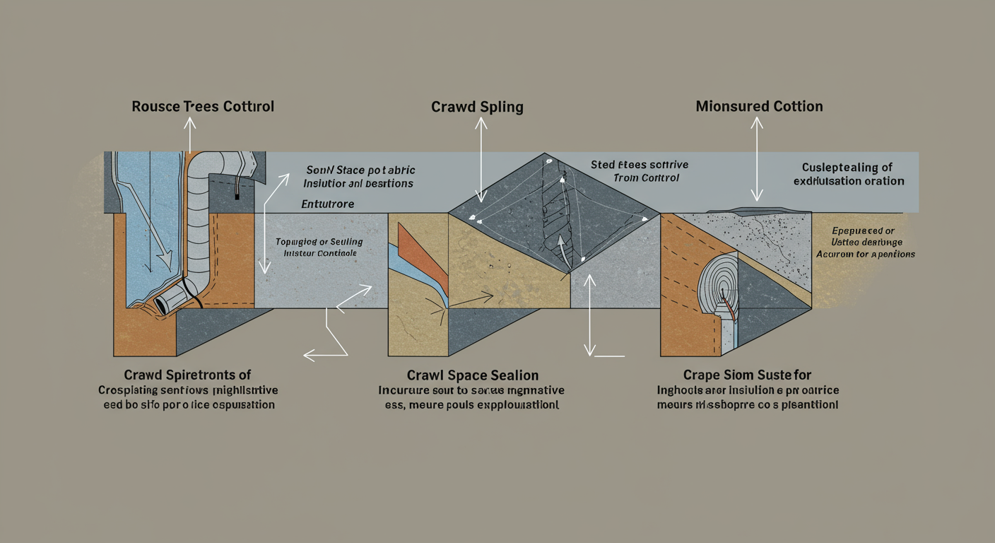 Crawl Space Encapsulation Process