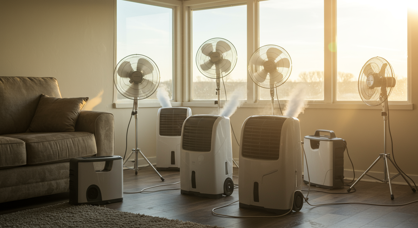 Drying and Dehumidification in Lodi, CA